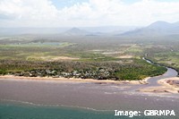 Sediments, nutrients and chemicals in run-off from the land threaten the survival of fringing reefs